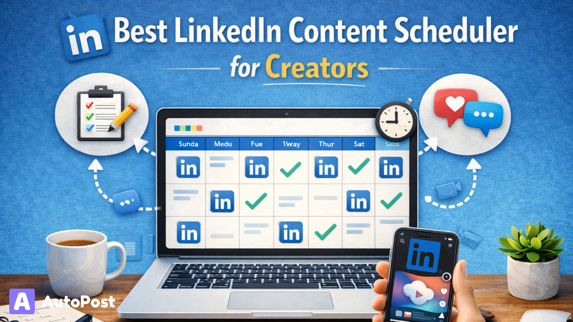 Best LinkedIn Content Scheduler for Creators (2026)