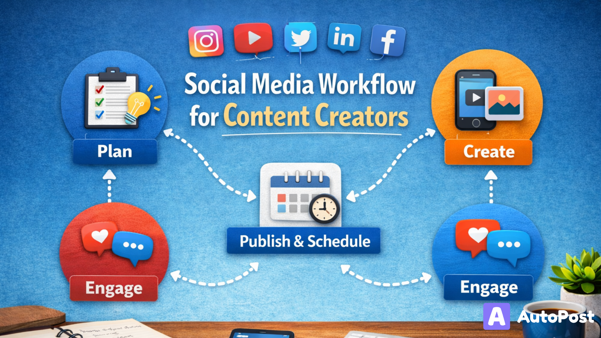 Social Media Workflow for Content Creators