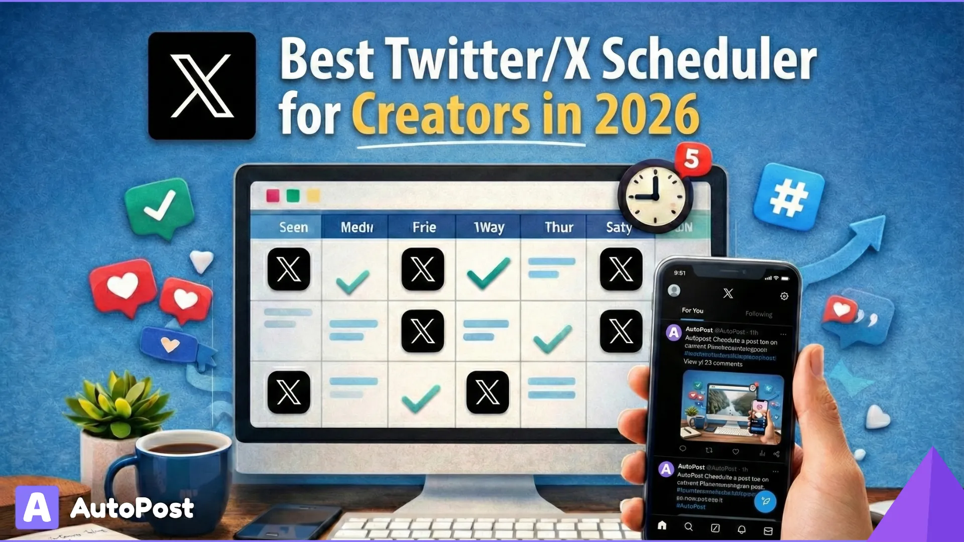 Best Twitter/X Scheduler for Creators in 2026 