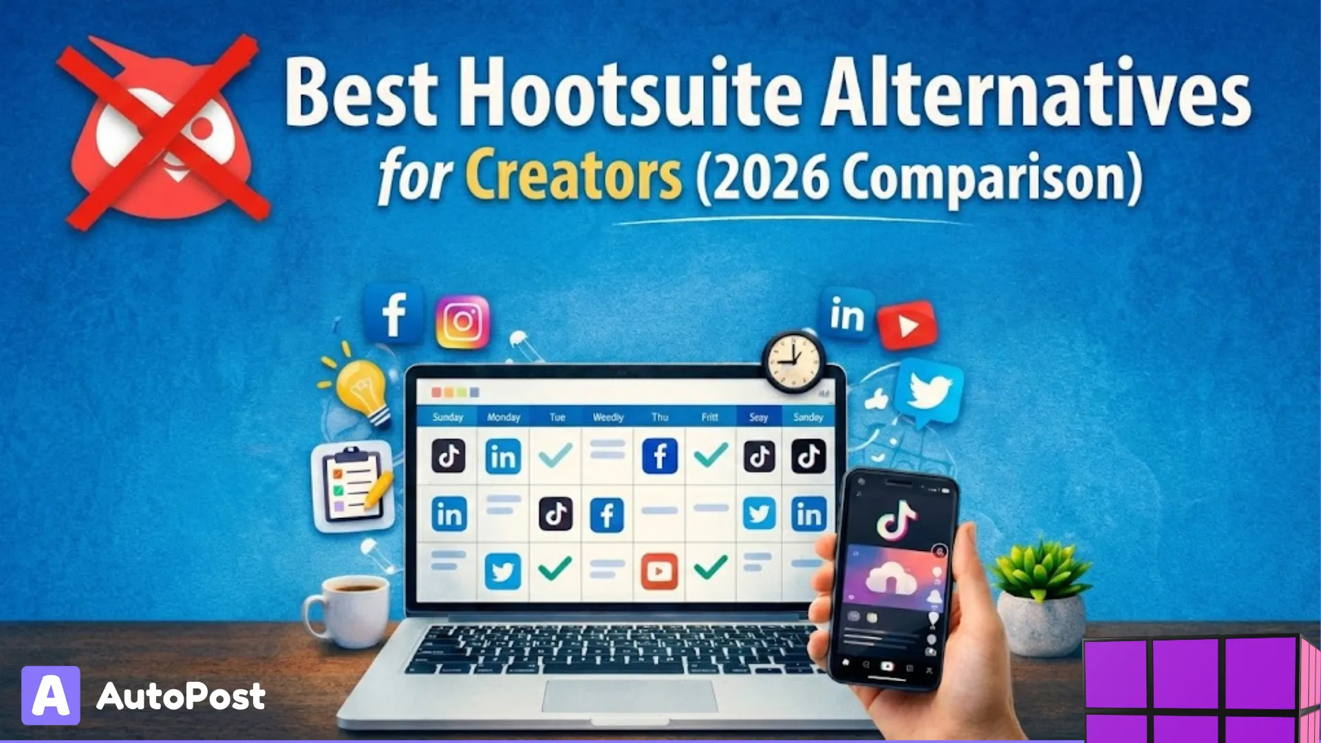 Best Hootsuite Alternatives for Creators (2026 Comparison)